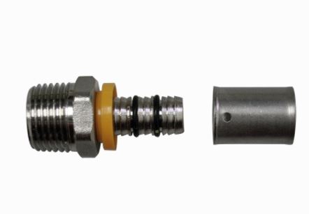 Adaptador Pex Gás 20mm X 1/2 - Macho - Astra