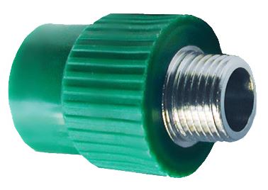 Adaptador PPR 20 x 3/4 macho (ÁGUA)