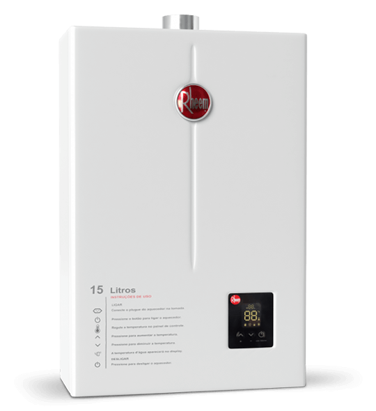 Aquecedor a gás RHEEM 15L