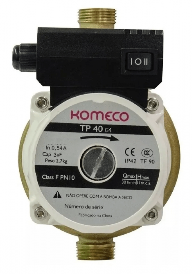 Bomba de Circulação - TP40 Bronze