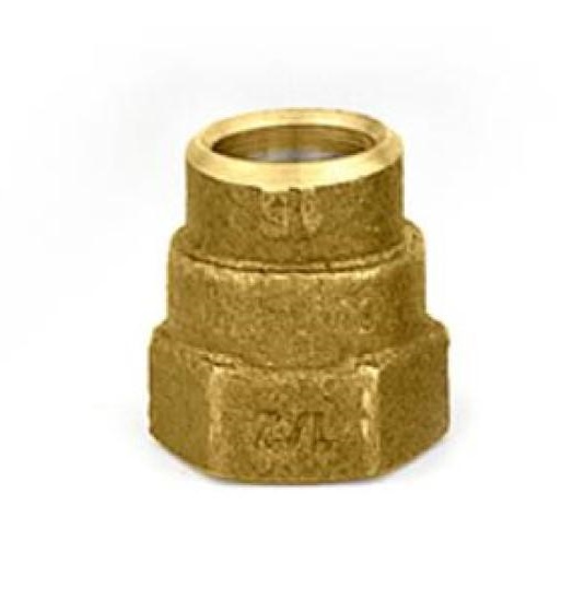 Conector Fêmea 28 x 1 - soldável de latão