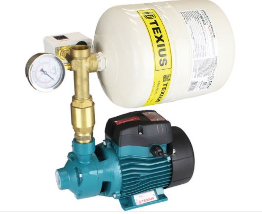Pressurizador com pressostato  E Vaso de expansão