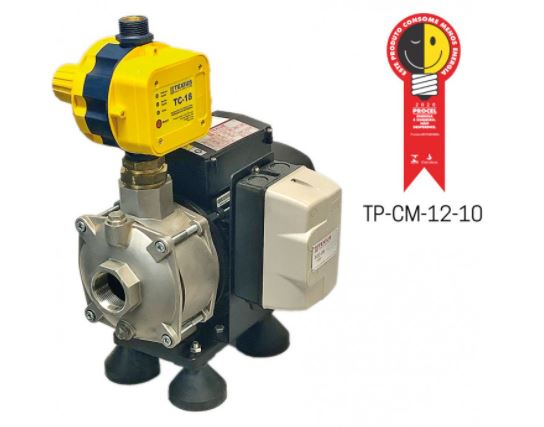Pressurizador de aço inox com Pressostato e Contatora