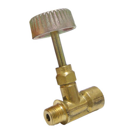 Registro para gás 1/8" M/F Latão